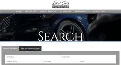 Desktop Screenshot of localcarsforsale.com